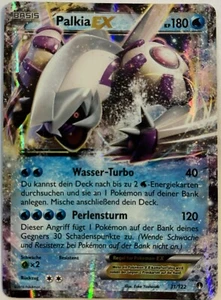 Pokemon | TURBOfieber | Palkia EX 031/122 | deutsch | Near Mint | ULTRA RARE - Bild 1 von 2