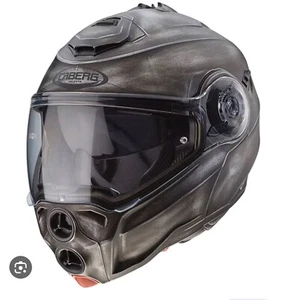 Caberg Droid Iron Motorcycle Helmet - Extra Small flip front - Picture 1 of 3