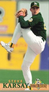 1994 Fleer Extra Bases Steve Karsay Oakland Athletics #152 - Picture 1 of 2