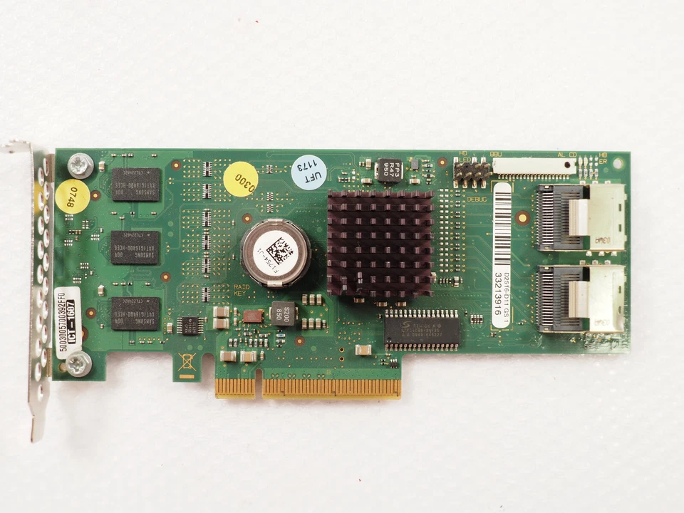 Fujitsu D2516-D11 GS1 W26361-W1582-Z1-03-36 SAS Pci-E Raid Controller Card - Image 1 of 4