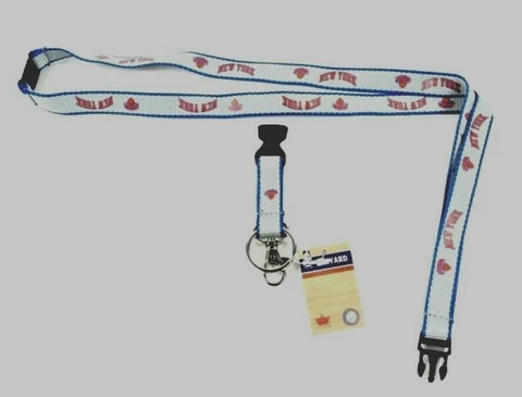 NEW YORK KNICKS NBA ULTRA SLIM LANYARD KEYCHAIN W/DETACHABLE CLIP NEW Cover