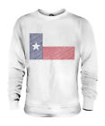 TEXAS STATE SCRIBBLE FLAG UNISEX SWEATER  TOP GIFT TEXAN FOOTBALL