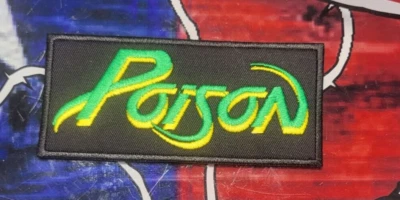 EMBROIDERED POISON ROCK BAND PATCH (Please Read Ad) - Image 1 of 4
