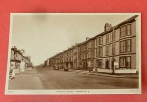 Postcard Marine Road Abergele Raphael Tuck Prestatyn Colwyn Bay Rhyl Denbigh - Picture 1 of 2
