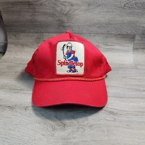 Spindletop Golf Tournament Hat Red Adjustable Vintage Cap - Imagen 1 de 6