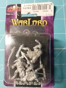Lesser Orc Spearmen (3) - Reven, 28 mm, Warlord, Reaper miniatures, new - Bild 1 von 1