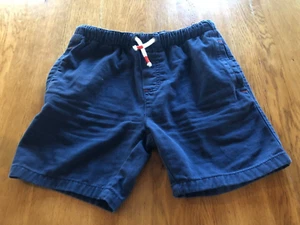 Mini Boden Boys 10 Navy Blue Drawstring Elastic Waist Shorts - Picture 1 of 4