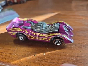 Hot Wheels Jet Threat Redline Purple flames - Picture 1 of 5