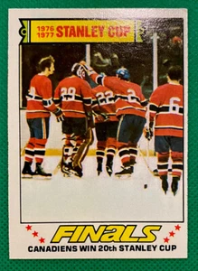 1977-78 Topps #264 Stanley Cup Finals Canadiens NM - Picture 1 of 2