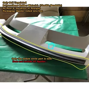 244S Add-on ST Rear Lip Spoiler Wing Fits 2011~2018 Ford Focus 5dr Hatchback - Picture 1 of 5