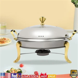 Contenitore Alimenti Scaldavivande Servizio Buffet Acciaio Inox Ristorazione Chafer Chafings Nuovo - Foto 1 di 18