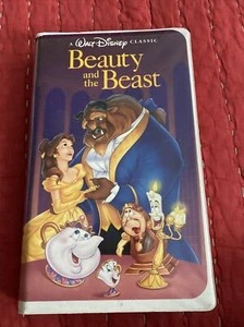 Beauty and the Beast (VHS) Black Diamond Clamshell Case - Picture 1 of 6