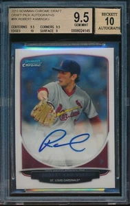 2013 Bowman Draft Robert Kaminsky Chrome Auto BGS 9.5 Gem Mint Autograph - Foto 1 di 2