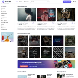 Podcast Web Design with Free VPS Web Hosting and Installation - Picture 1 of 3