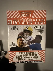 2020 Sage Hit Premier Draft Football Blaster Box - Factory Sealed - Picture 1 of 2