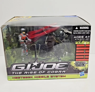 GI Joe 25th Rise of Cobra HEATSEEK MISSILE SYSTEM 2009 Walmart Exclusive NIB - Image 1 of 4