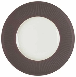 Dansk Flamestone Fluted Brown  Luncheon Plate 100039 - Picture 1 of 1