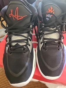 Nike Kyrie Infinity Fire Ice Basketball Shoes Mens 12 Black Sneakers CZ0204-001 - Picture 1 of 9