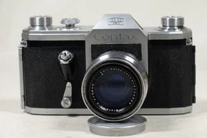Zeiss Contax S film camera w/ compact Biotar 58/2.0,  presentation box - Picture 1 of 7