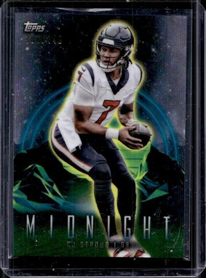 2024 Topps Midnight CJ Stroud Morning #105/149 Texans - Image 1 of 2