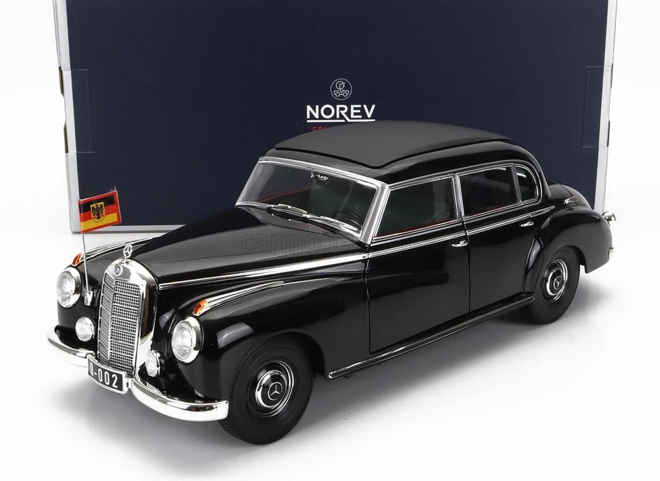 1/18 NOREV - MERCEDES BENZ - 300B (W186) LIMOUSINE 1955 PERSONAL CAR 183707 - Immagine 1 di 1