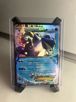 POKEMON SEISMITOAD EX 20/111 ULTRA RARE FURIOUS FISTS MP - Image 1 of 4