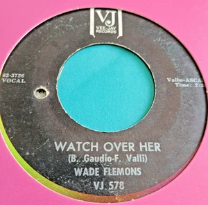 Wade Flemons   -  Watch Over Her   -  Vee - Jay   -  1964    (  VG  + ) - Picture 1 of 2