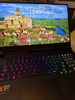 ASUS ROG Strix SCAR 17. AMD 9 7945HX. 32GB Ram 1TB SSD 17.3" RTX 4080 & stand  - Image 1 of 4