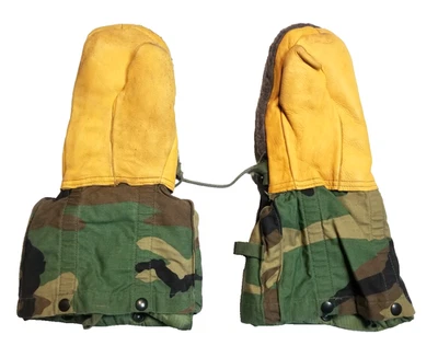 GUANTES USGI ARCTIC N4B ECW MITONES CLIMA FRÍO Woodland con LINERS CORDÓN PEQUEÑO Foto 1 de 4