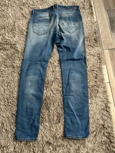 Diesel THoMMER Slim Skinny Distressed Vintage Blue Jeans W 34 L 34 - Picture 1 of 4