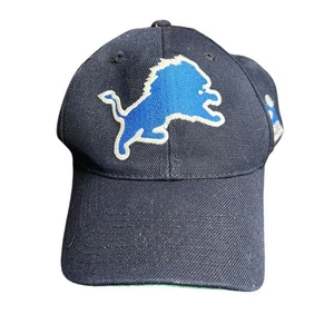 Vintage Sports Specialties Detroit Lions Plain Logo Wool Blend Snapback Hat Cap - Bild 1 von 13