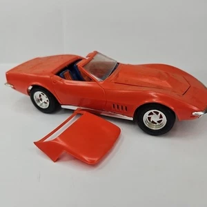 Chevy Corvette Plastik Modellauto nicht komplett Teile/Restauration defekte Windschutzscheibe - Bild 1 von 9