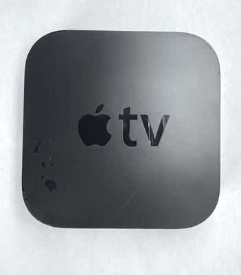 Apple TV 3rd Generation Digital HD Media Streaming Player A1469 Stream Black - Image 1 of 4