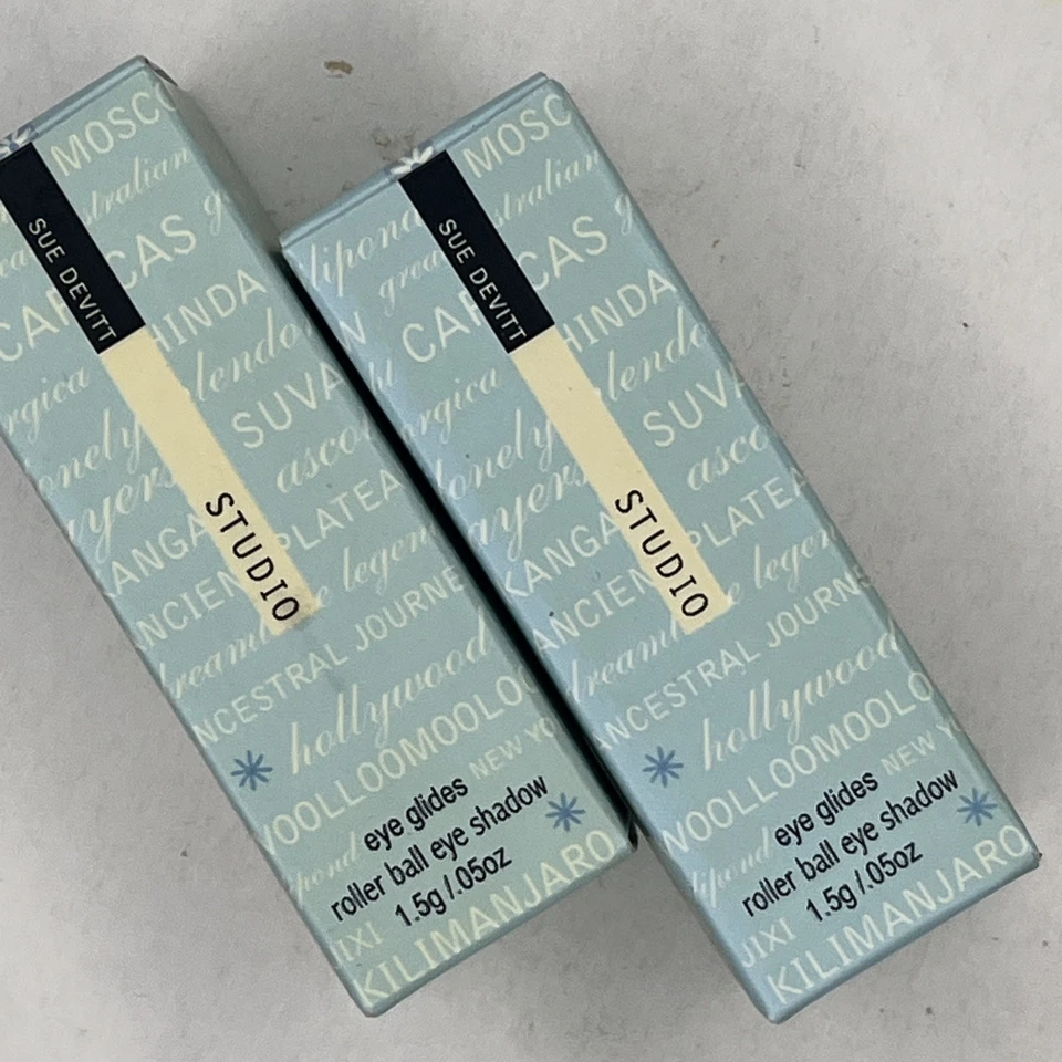 2 PACK - Sue Devitt Studio Eye Glides Eye Shadow 0.05 oz. each BAMBARI + KOURI - Image 1 of 2
