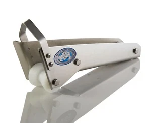 TUFF Bowsprit 3 Roller Design 360mm 316 Stainless Steel Boats 4-7m AUS Made - Picture 1 of 6