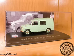 SEAT 600 SIATA FORMICHETA 1:43 1963 MINT WITH BOX ART! - Imagen 1 de 1