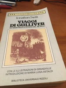 VIAGGI DI GULLIVER - JONATHAN SWIFT - I CLASSICI DELLA BUR - RIZZOLI 1987 - Foto 1 di 1