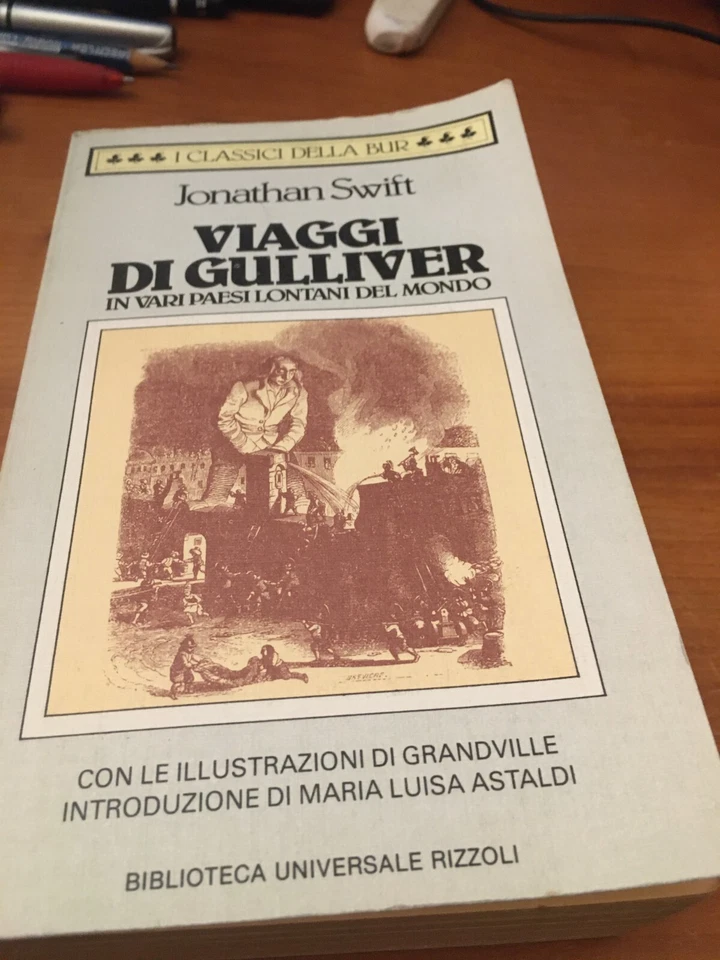 VIAGGI DI GULLIVER - JONATHAN SWIFT - I CLASSICI DELLA BUR - RIZZOLI 1987 - Immagine 1 di 1