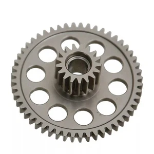 Aluminum Counter Gear 52T/17T for Tamiya Beetle  Blackfoot Monster  Upgrade - Picture 1 of 3