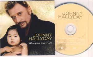 CD JOHNNY HALLYDAY ╪ MON PLUS BEAU NOËL ╪ 2005 - Picture 1 of 1