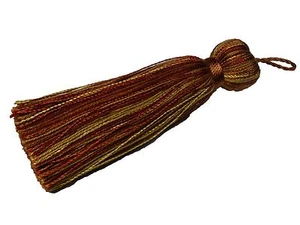 Brimar Tassel Time SIENNA Shaka Spice Russet Mix Decorative 3.5" Tassel K35 - Picture 1 of 1