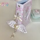 Keychain Plush Wings Lanyard Five-pointed star Mobile Phone Strap  Bag Charms