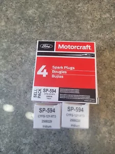 6 NEW Spark Plug Motorcraft SP-594 FAST FREE SHIPPING IRIDIUM OEM SP578 SP542 - Picture 1 of 1