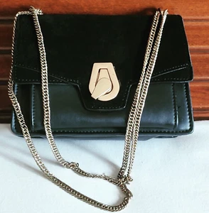 Women Small Bag Mango Brand Nice and Ellegant Designed Black Color - Picture 1 of 4