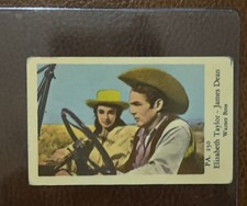 1958 Dutch Gum PA Set # 250 Elizabeth Taylor James Dean