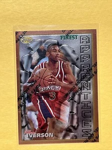 Allen Iverson 96 RC Topps Finest Apprentices #69 W/Coating 🔥🔥🔥 - Picture 1 of 4