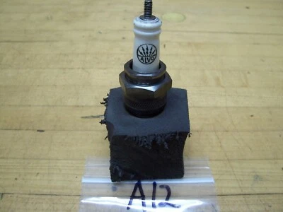 Vintage Old Rare ALVO Spark Plug A12 - Image 1 of 4