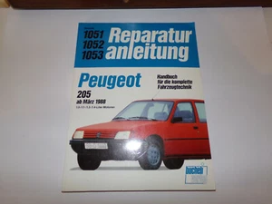 Reparaturanleitung Peugeot 205 ab 1988  *  Bucheli - Bild 1 von 2