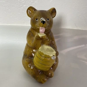 "Estatuilla vintage de oso de cerámica de 5""" - Imagen 1 de 8