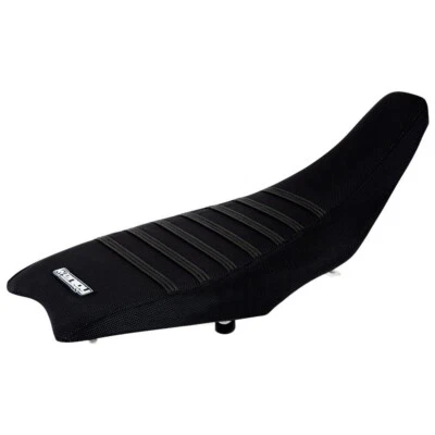 Cubierta de asiento Honda TRX 450 R ER 2004-2018 de Enjoy MFG NEGRA con costillas negras #197 Foto 1 de 4